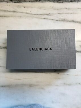 Balenciaga box for wallet, accessory, decor approx 8.25" x 5" x 2"